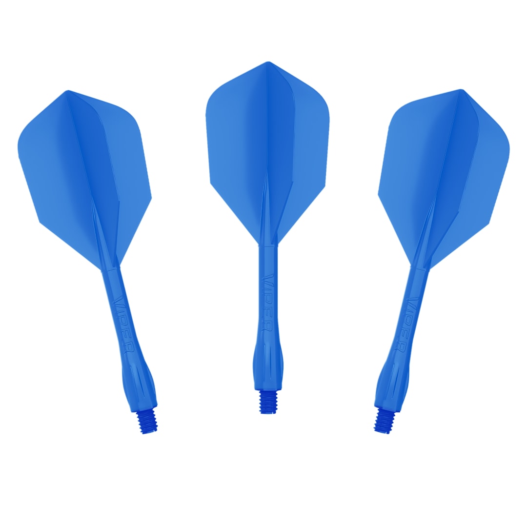 ViperStrike 1-Piece Shaft and Flight Blue