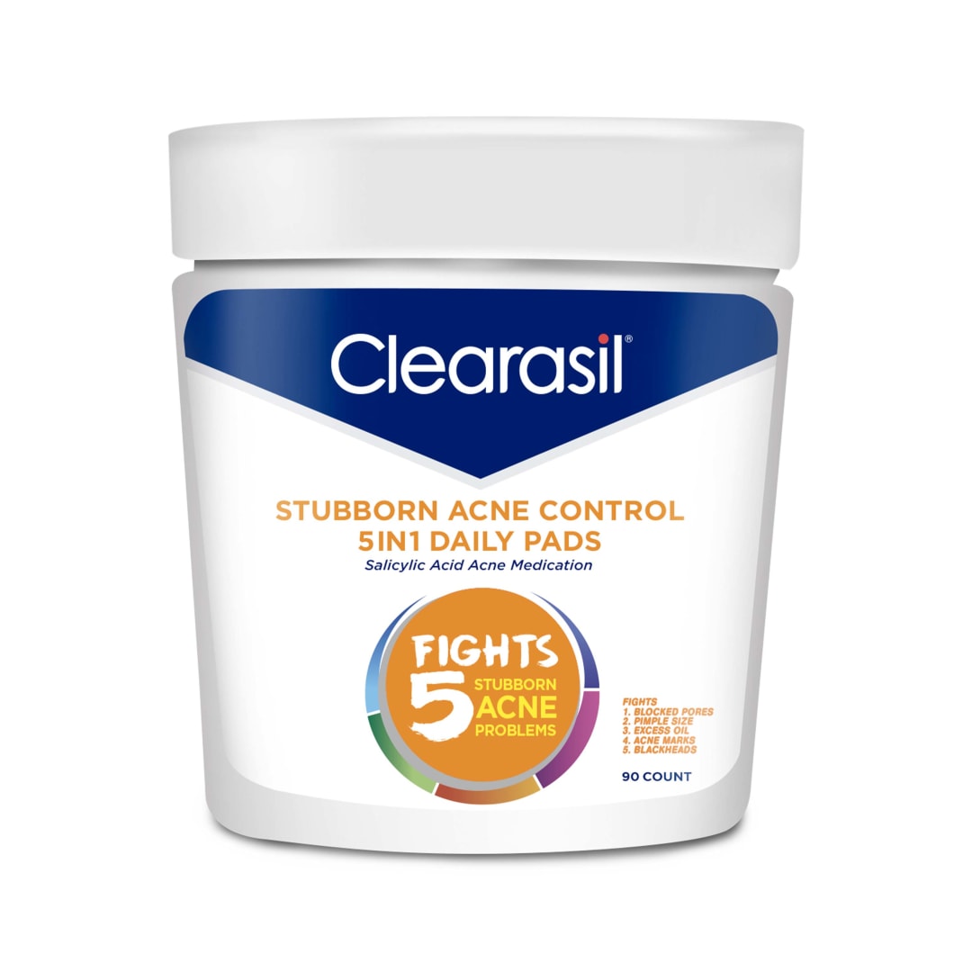 CLEARASIL® Stubborn Acne Control - 5in1 Daily Pads 6/90 ct.