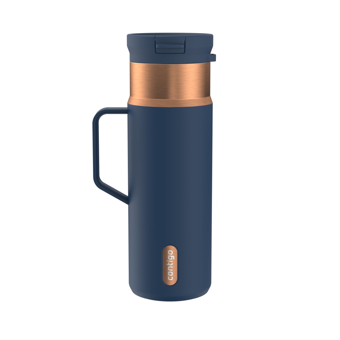 Contigo SnapSeal™ 20 oz Leakproof Stainless Steel Water Bottle with Side Handle