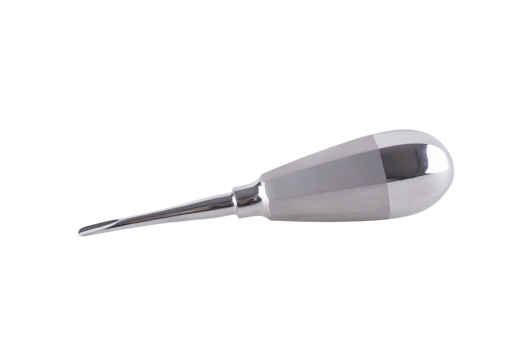 KRUUSE Dental Luxator with Stubby Handle, 5mm