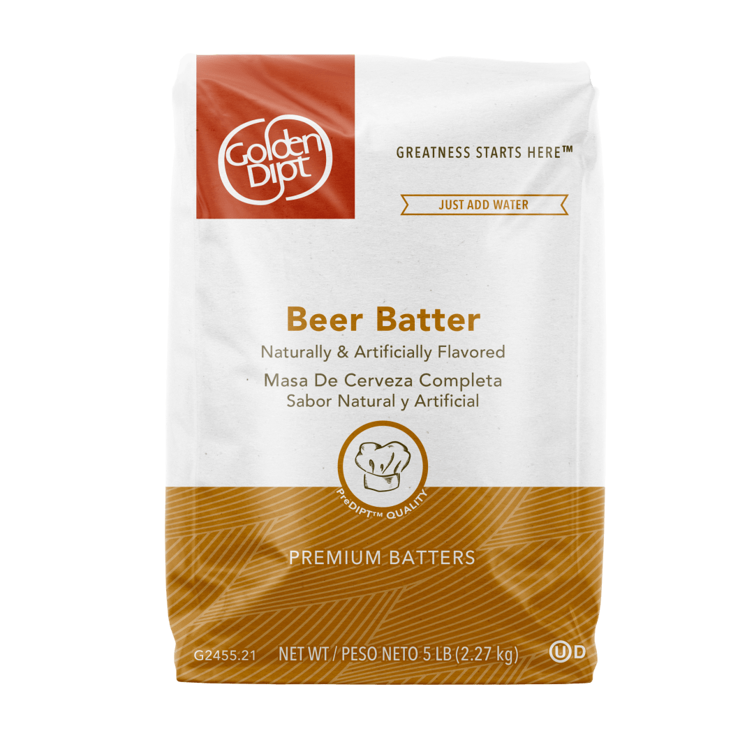 Golden Dipt Beer Batter, 6 x 5 lb
