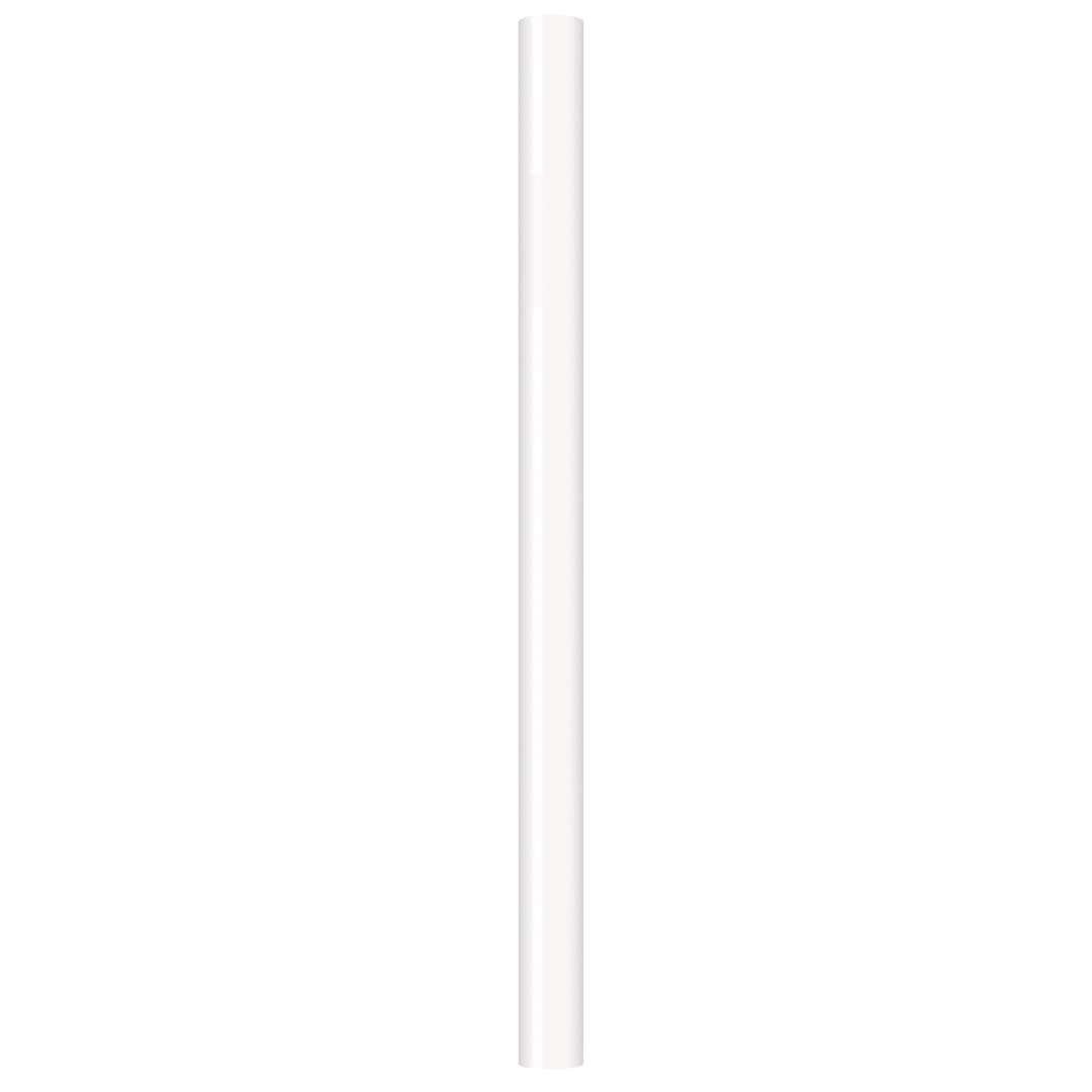 Bright White Solid Plastic Table Cover Roll, 40" x 250 ft