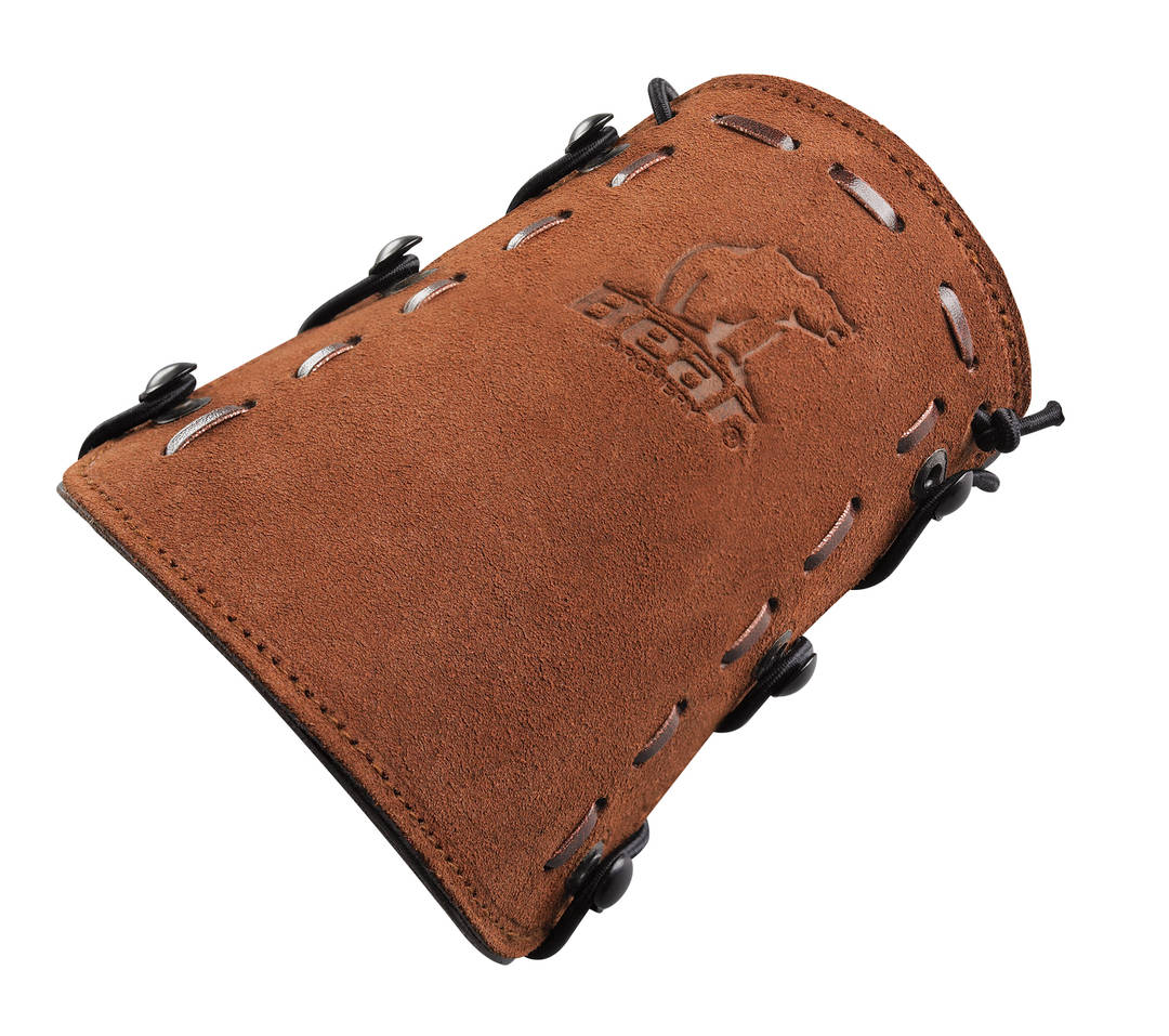 Bear Archery Leather Bear Logo