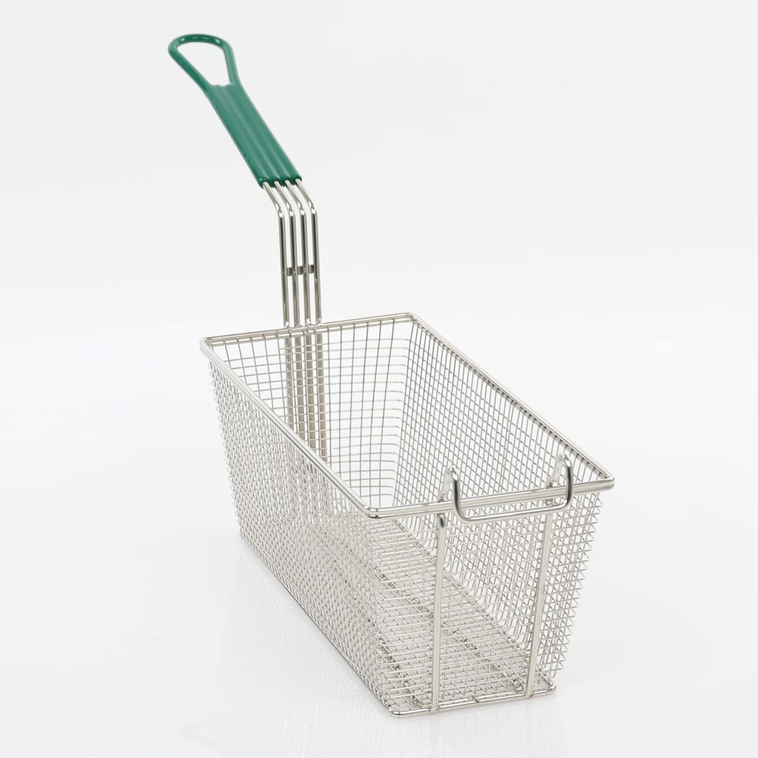 Adcraft Fry Basket, 12-7/8" x 6-1/2" x 5-3/8", in Green (FBR-16315)