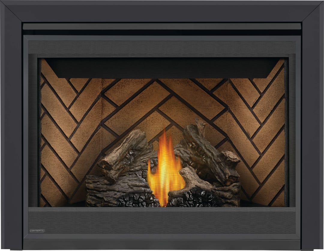 CB42 Évactuation Directe Foyer, Gaz Naturel, Allumage électronique alternatif