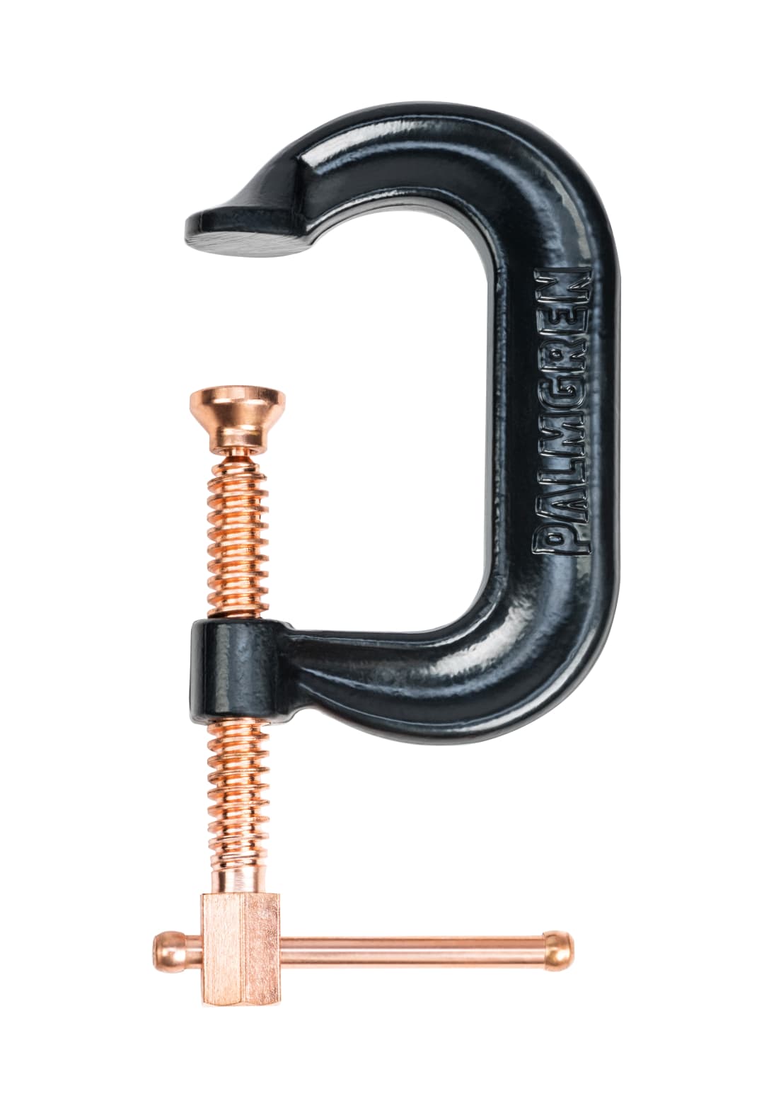3" Drop Forged Deep Throat C-Clamp W/ Copper Spind