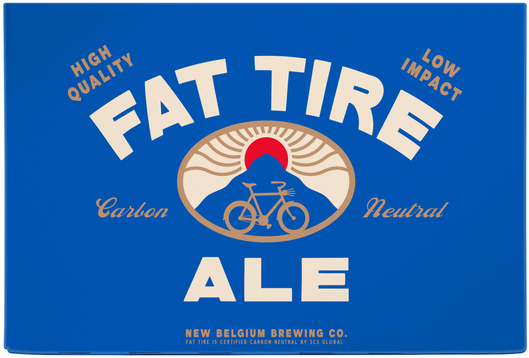 Fat Tire Ale Beer, 24 Pack, 12 fl oz Cans
