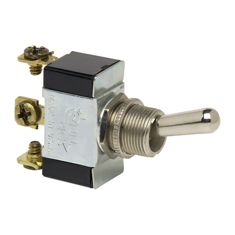 Littelfuse Heavy Duty Toggle Switch Spst, 3 Screw