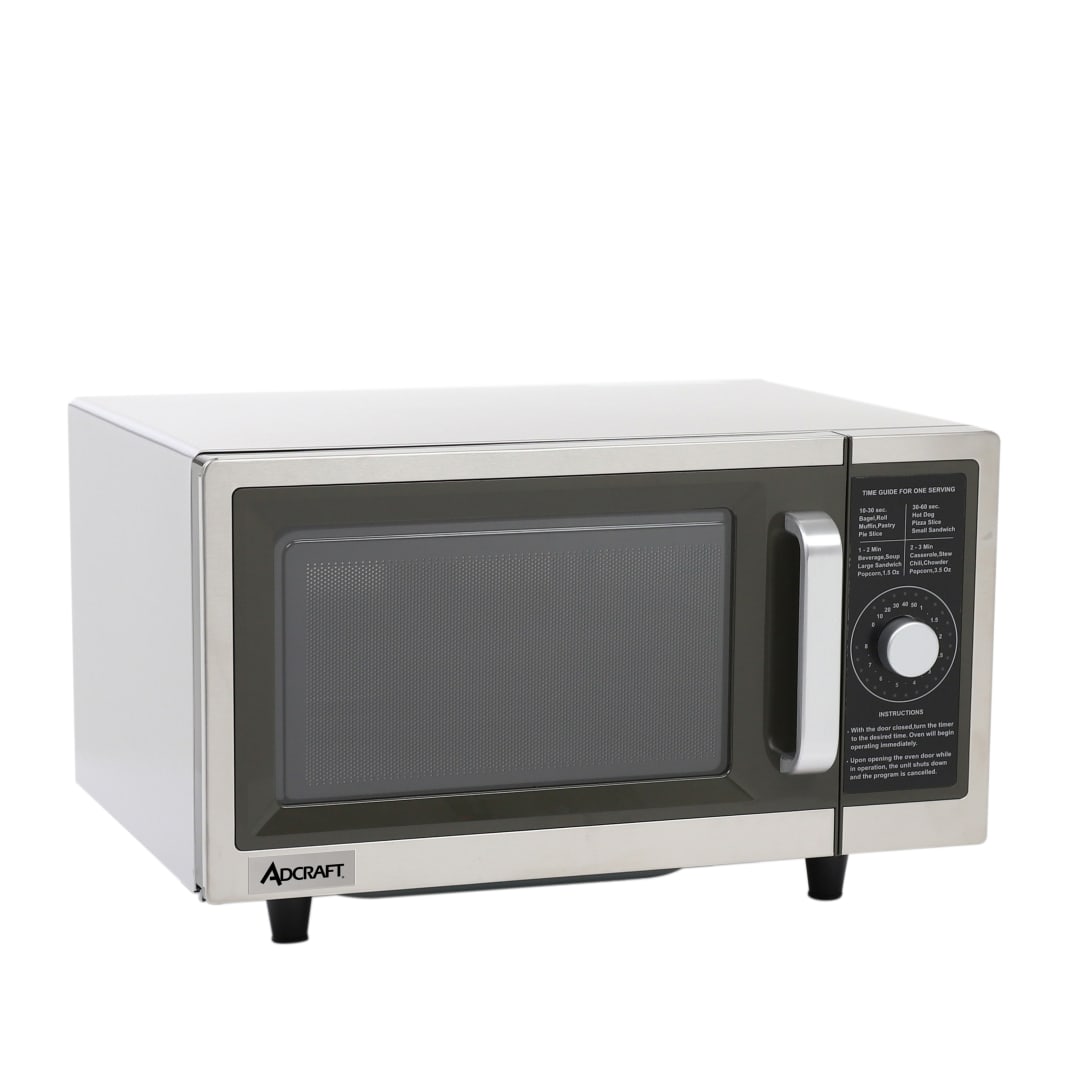 ACMIC1000D - Commercial Microwave 1000 Watt With Dial Control, 1.0Cuft