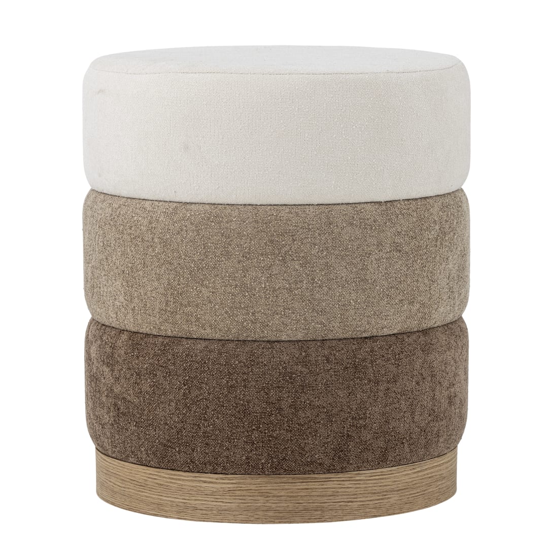 82064580 - Bilbao Pouf, Brown, Polyester STOCK: 35
