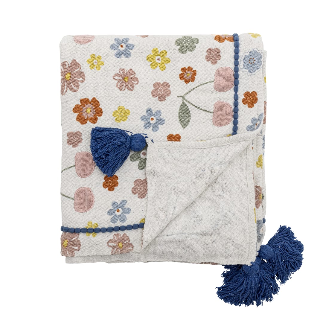82062630 - Cherry Throw, Multi, Recycled Cotton STOCK: 300