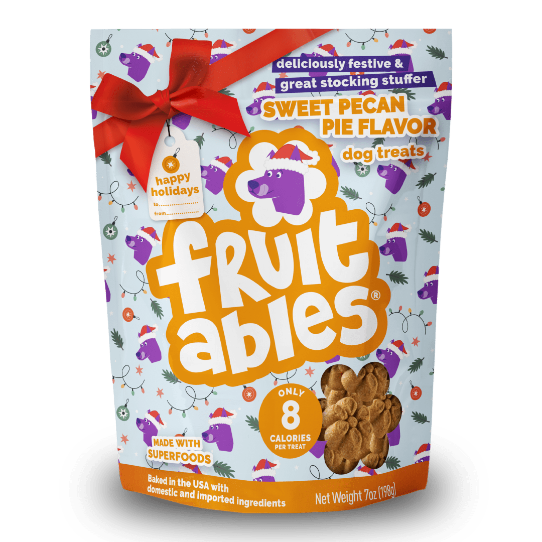 Fruitables Baked Dog Treats, Sweet Pecan Pie, Holiday Flavor, 7 Ounces