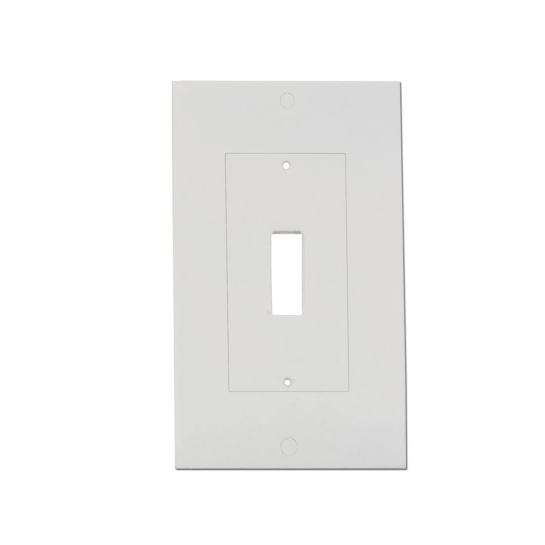 03434 - White Light Switch Sealers for Standard & Rocker Switches