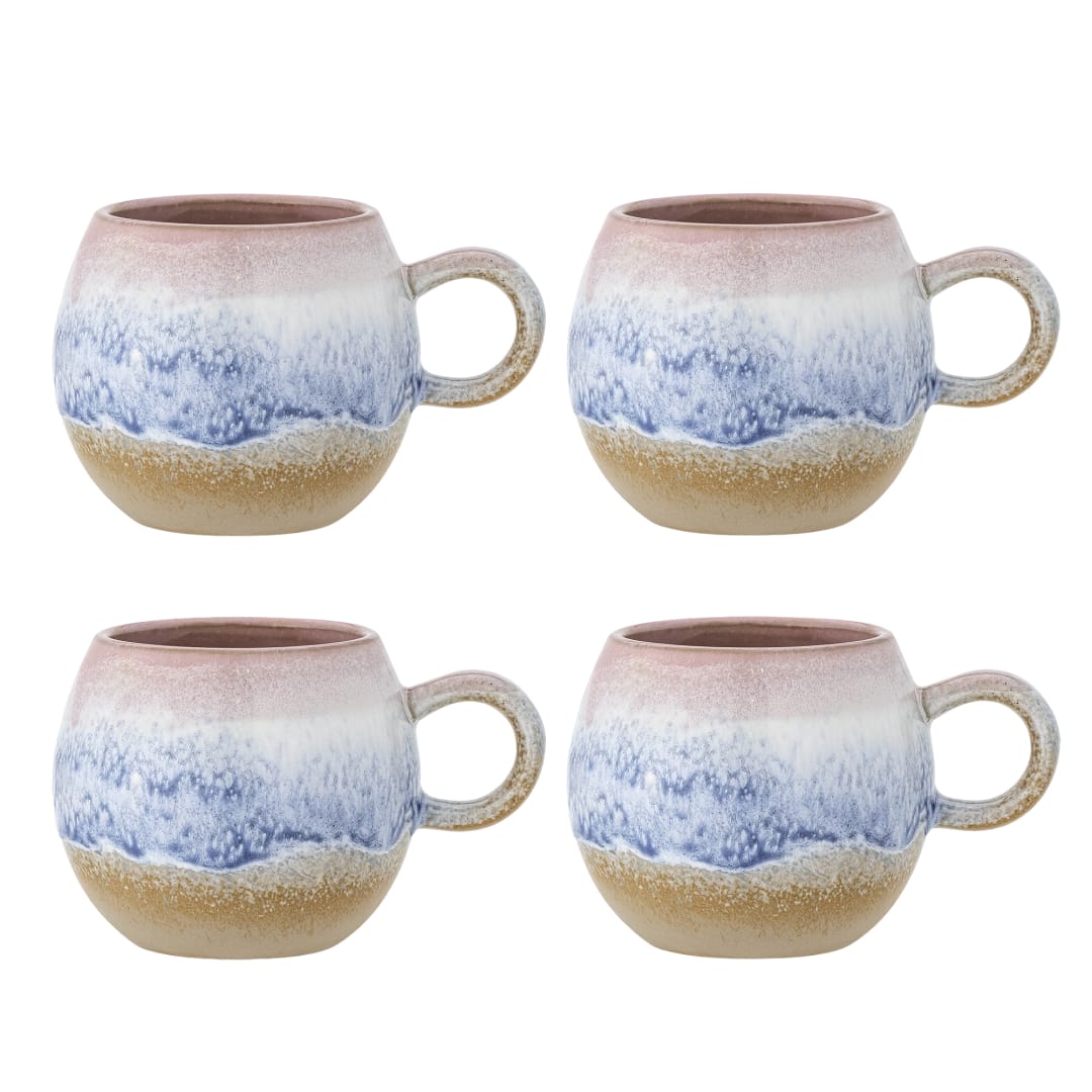 82061181 - Paula Cup, Multipack, Rose, Stoneware STOCK: 8