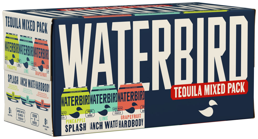 Waterbird Tequila Cocktail Variety 12oz Can 8 Pack