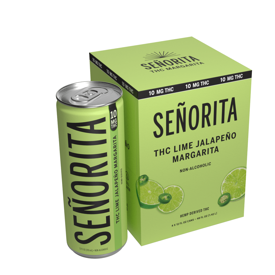 Senorita Thc Lime 10MG 1S Can 6/4PK 12Z