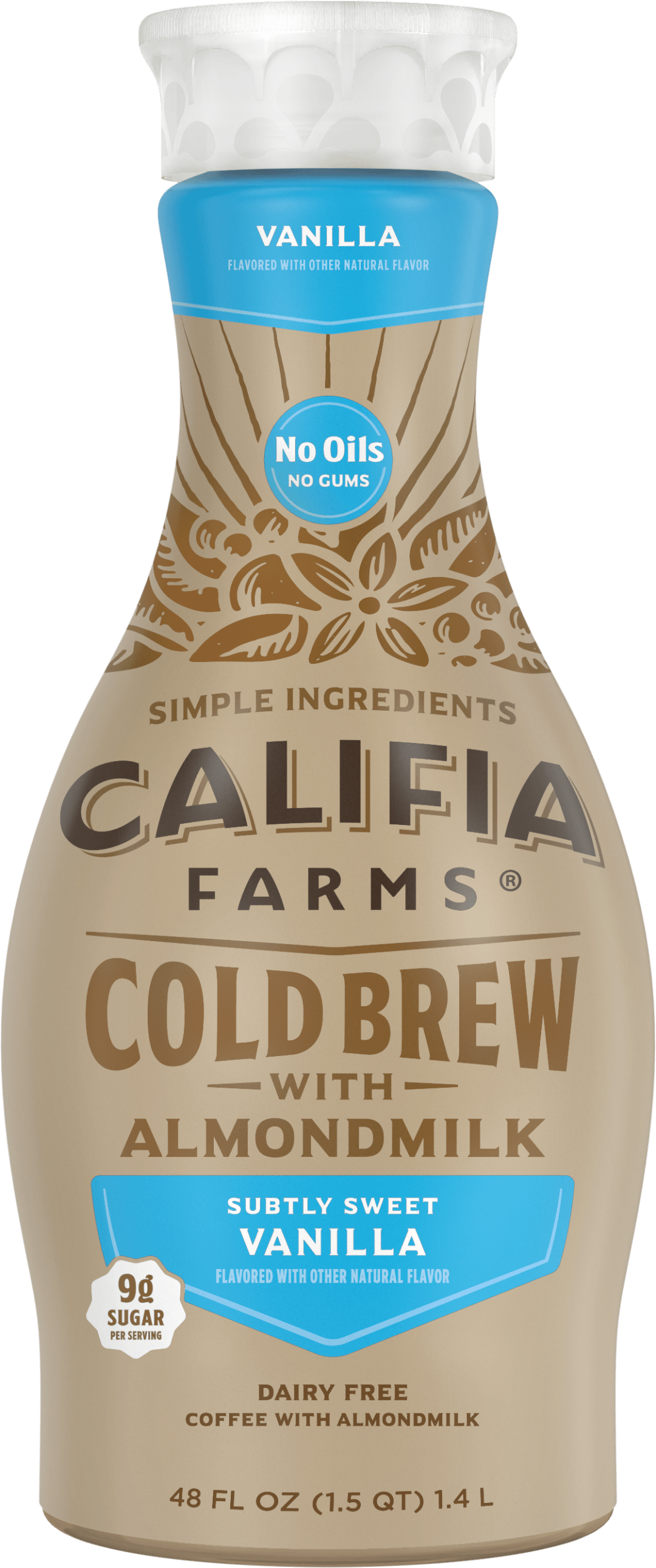 Vanilla Cold Brew Coffee with Almond Milk