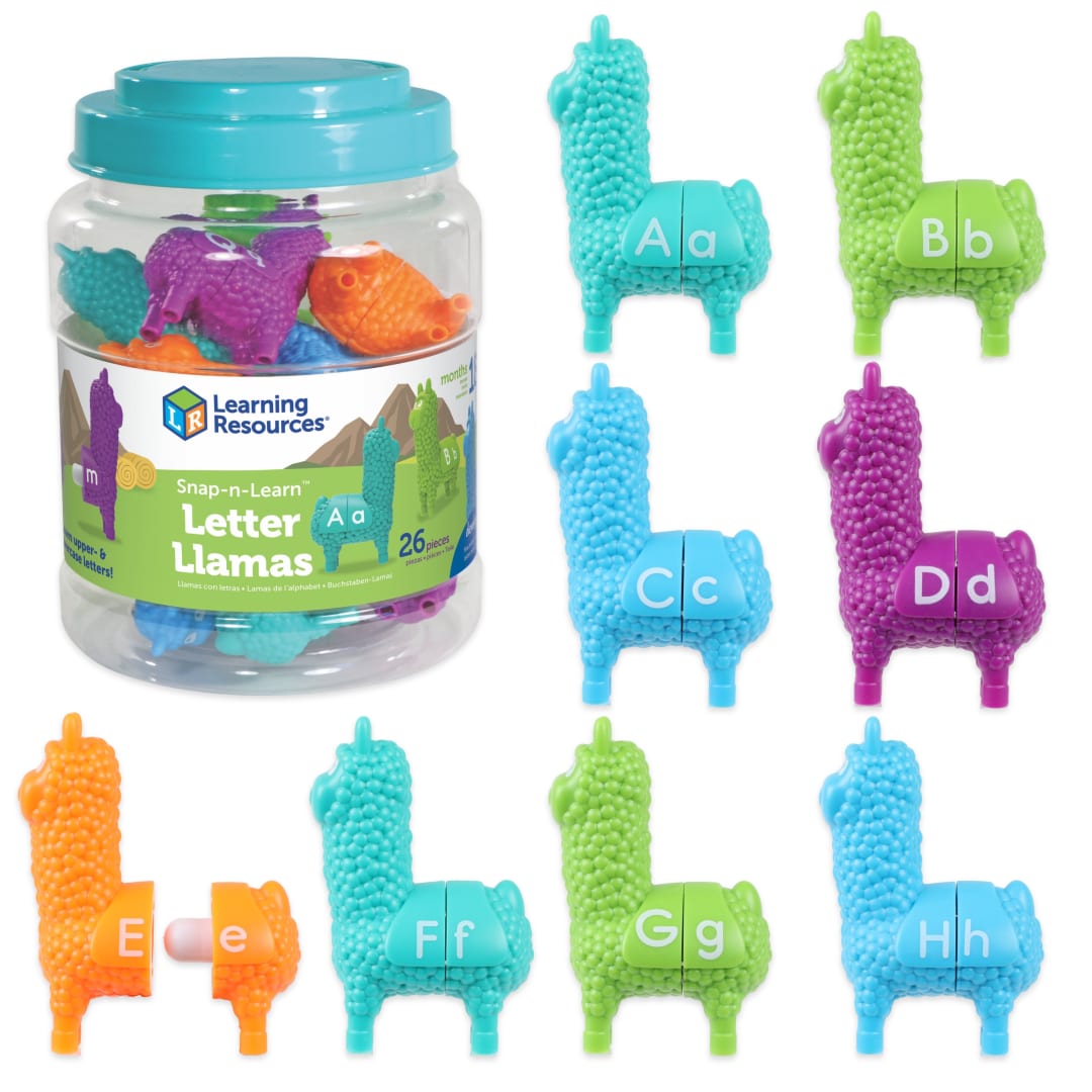 Snap-n-Learn™ Letter Llamas
