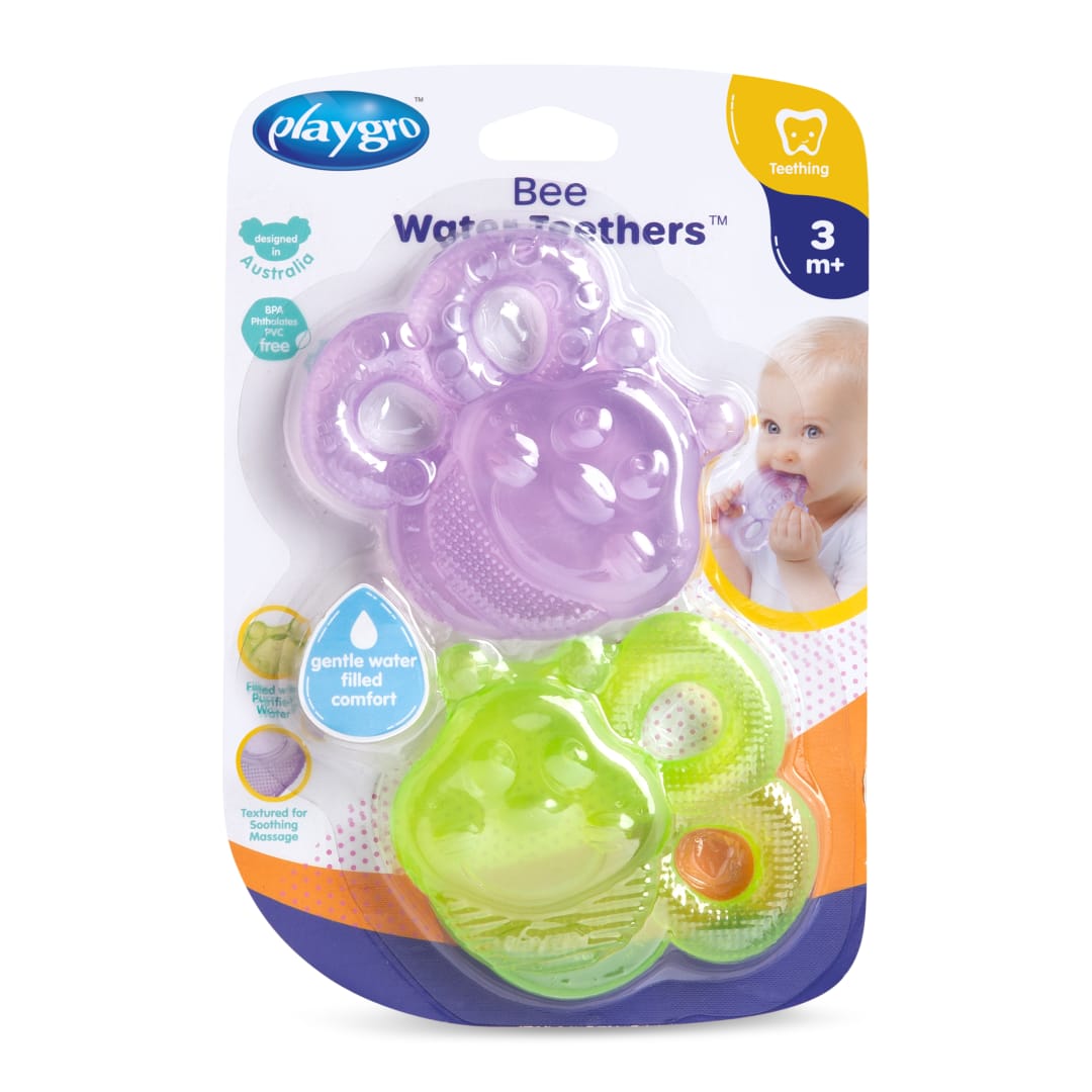 Bee Water Teether (2 pack)