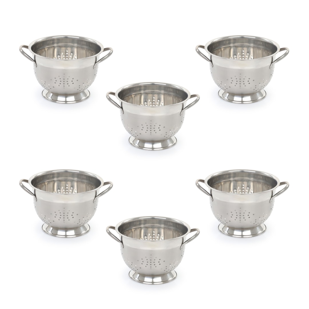 HDC3CP - Colander Hvy Dty 3 Qt S/S 18/8, Pack Of 6