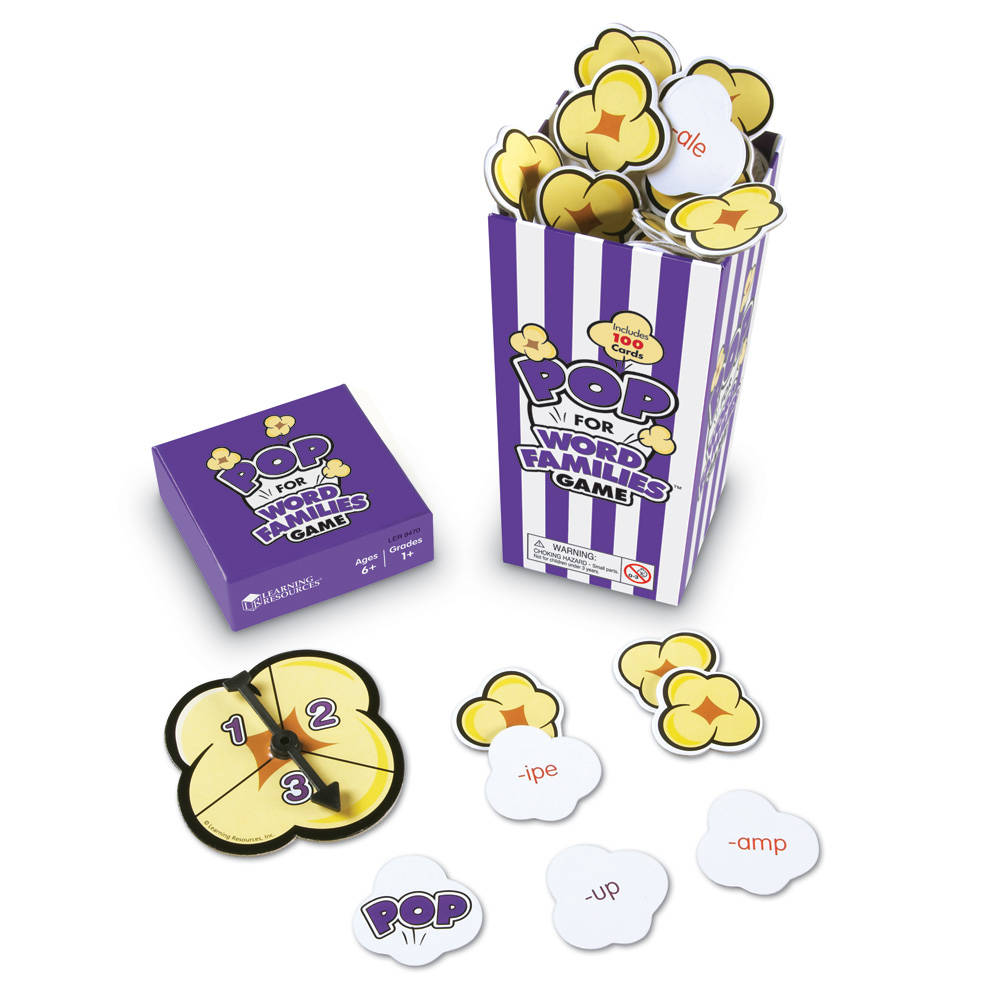 POP FOR WORD FAMILIES