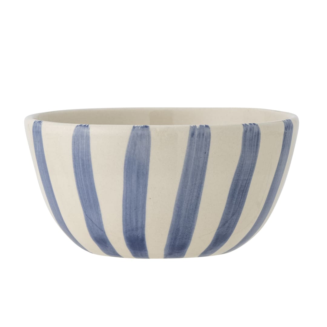 82060956 - Begonia Bowl, Blue, Stoneware STOCK: 300