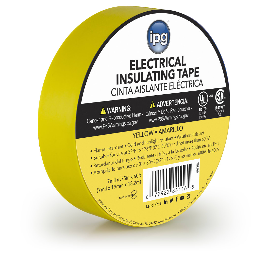 CONSMR ELEC 7 Mil PVC Film with Rubber Adhesive *