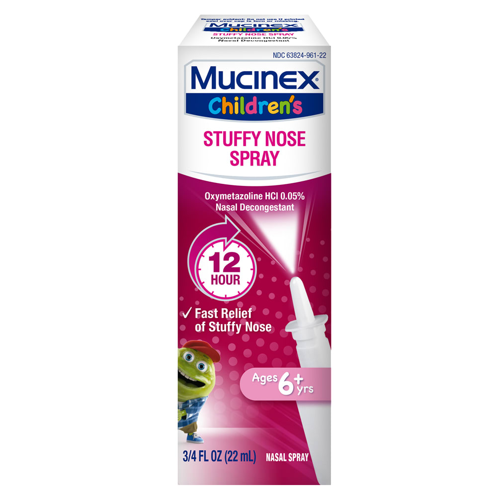 MUCINEX® Children`s Stuffy Nose Nasal Spray - 24/.75 oz.