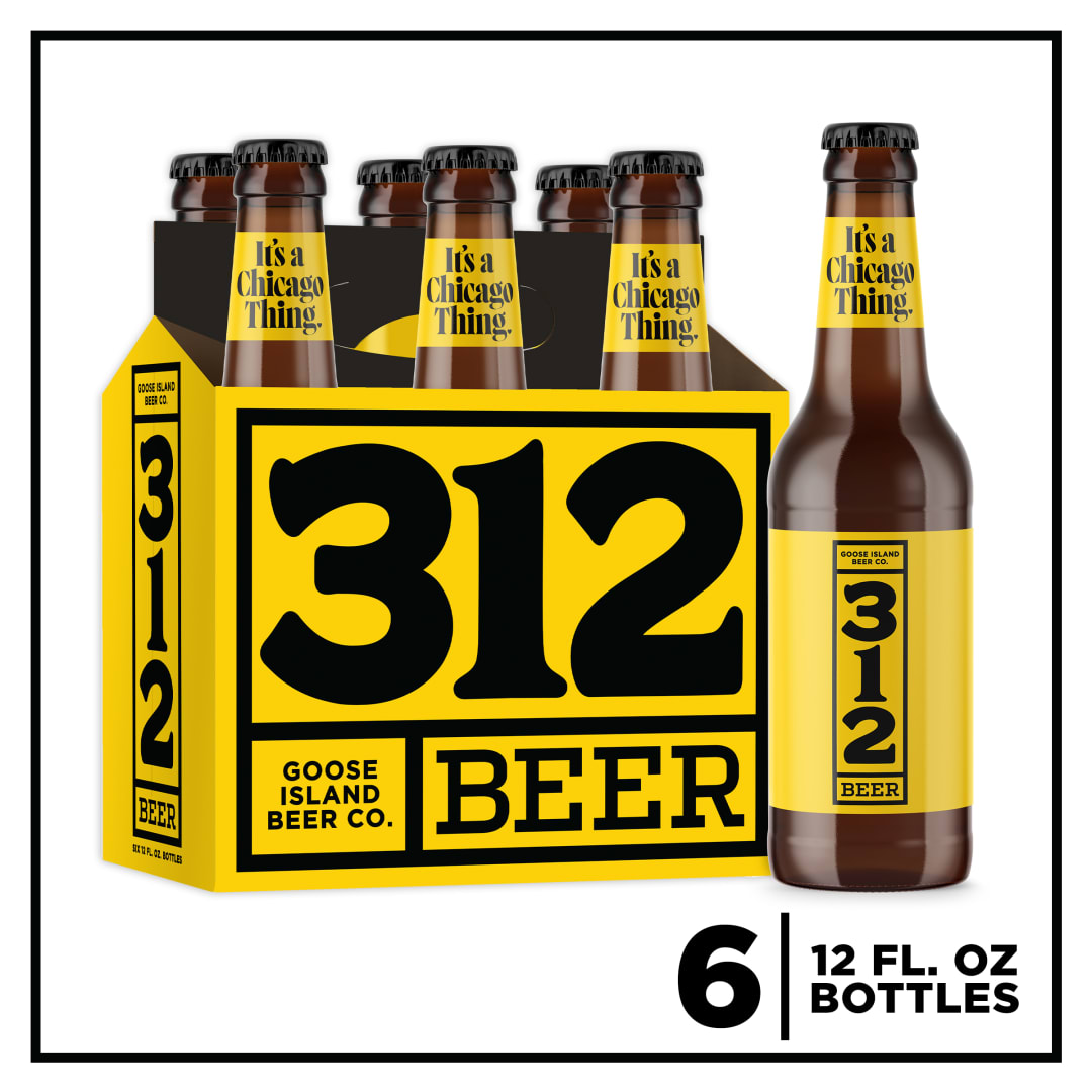 Goose Island 312 Urban Wheat Ale 6 Pack 12 fl oz Glass Bottle