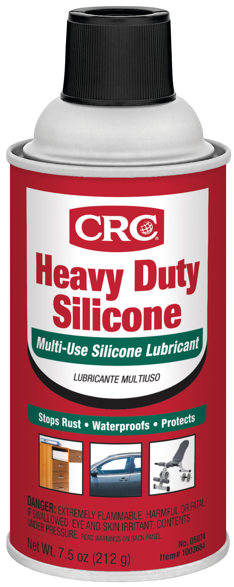 CRC Heavy Duty Silicone Lubricant 1X7.5OZ