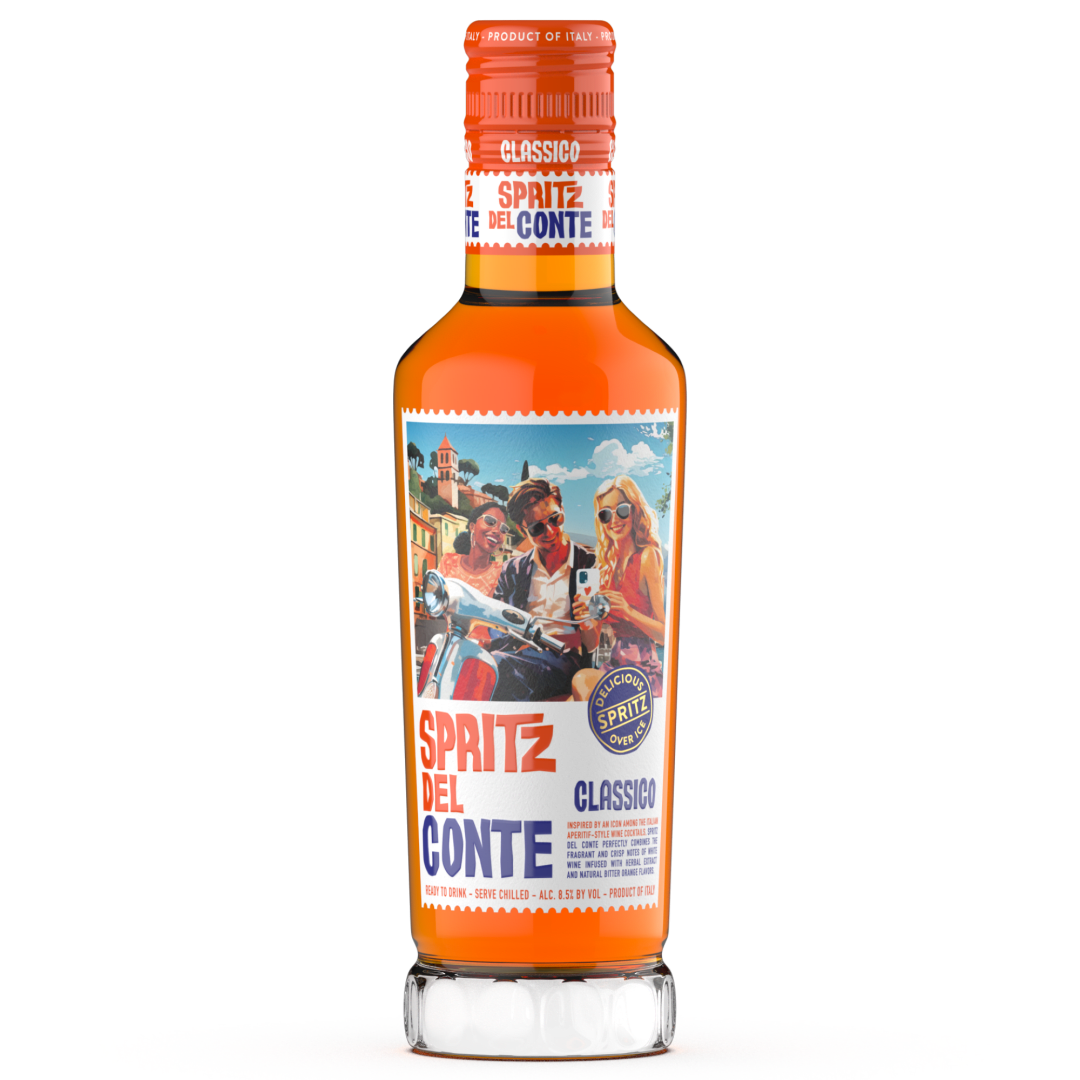 Spritz Del Conte Classico Ready to Serve Italian Spritz Cocktail 250 ml