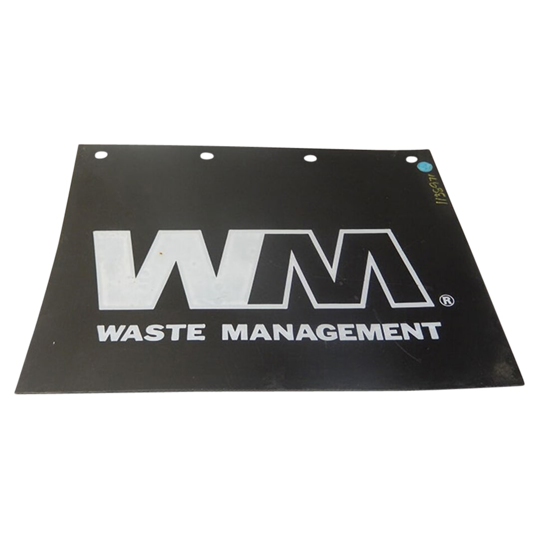 Wastebuilt® Replacement for McNeilus Mud Flap Black 24X18WMI