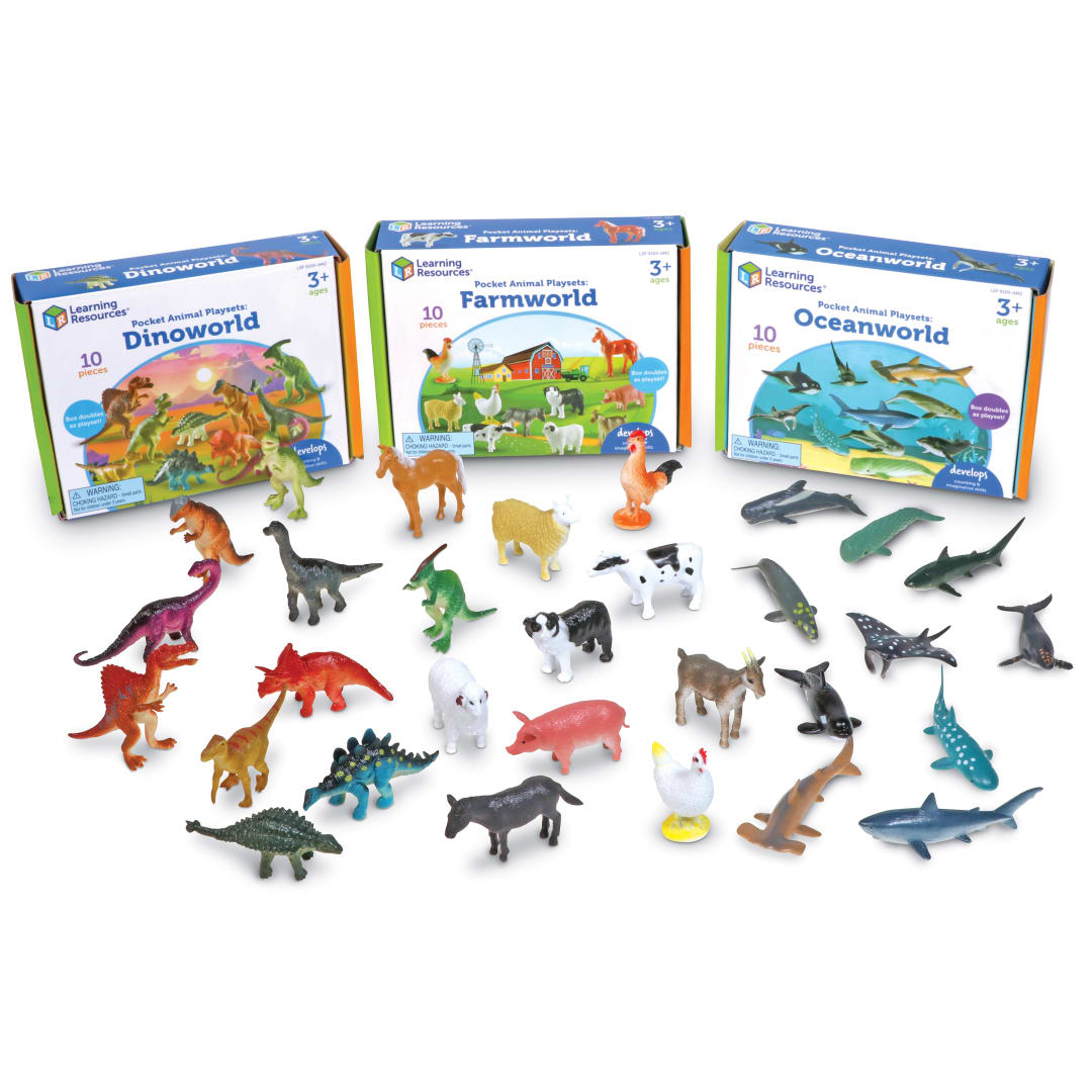 POCKET ANIMAL PLAYSETS