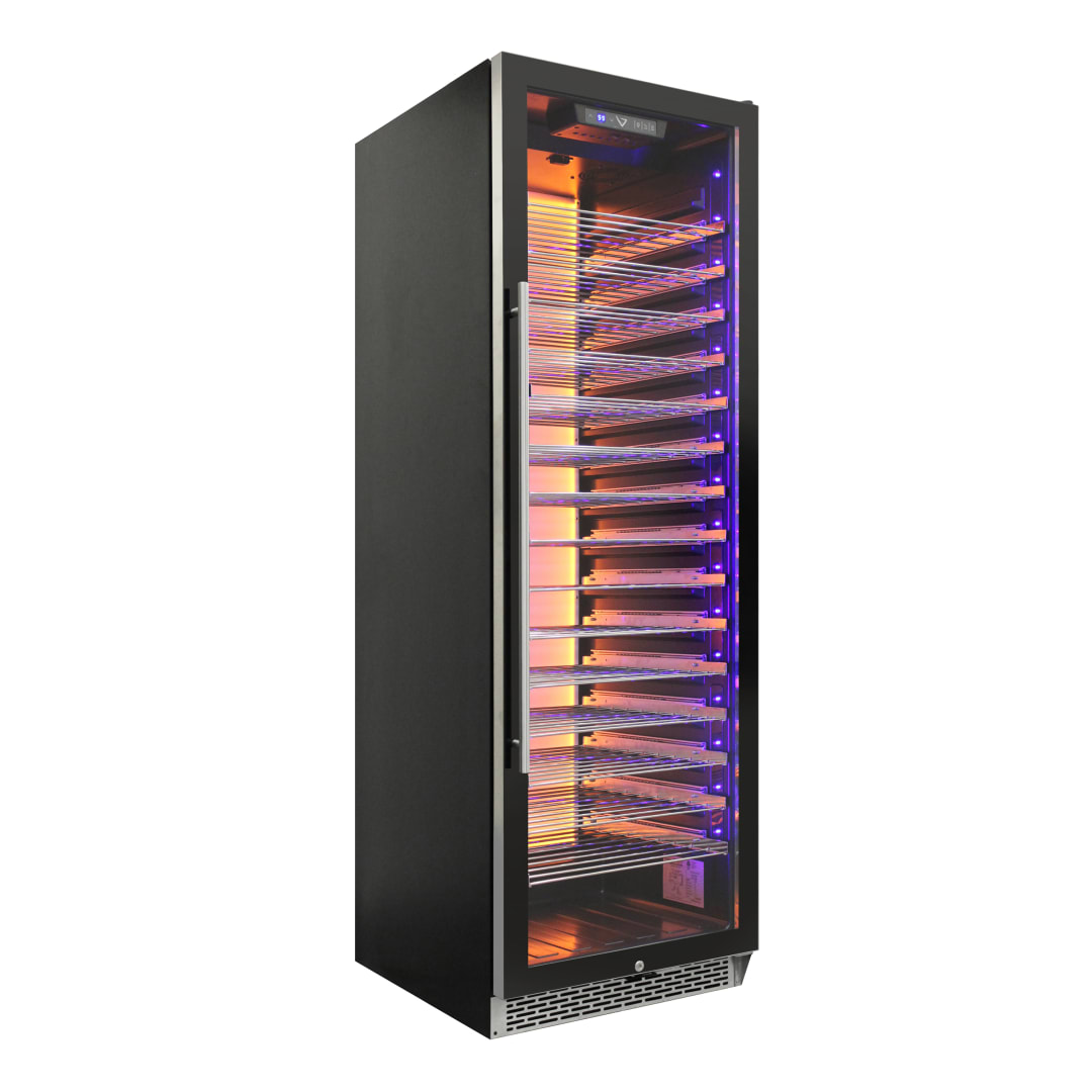 VRIW14101BL - 141-Bottle Commercial 168 Single Zone Wine Cooler
