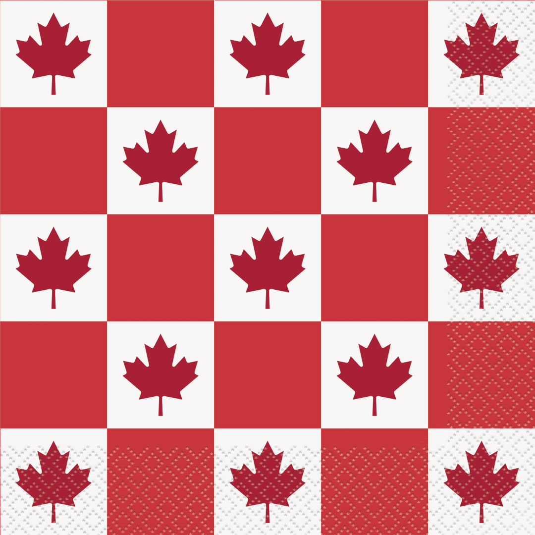 Canada Day Luncheon Napkins, 16ct