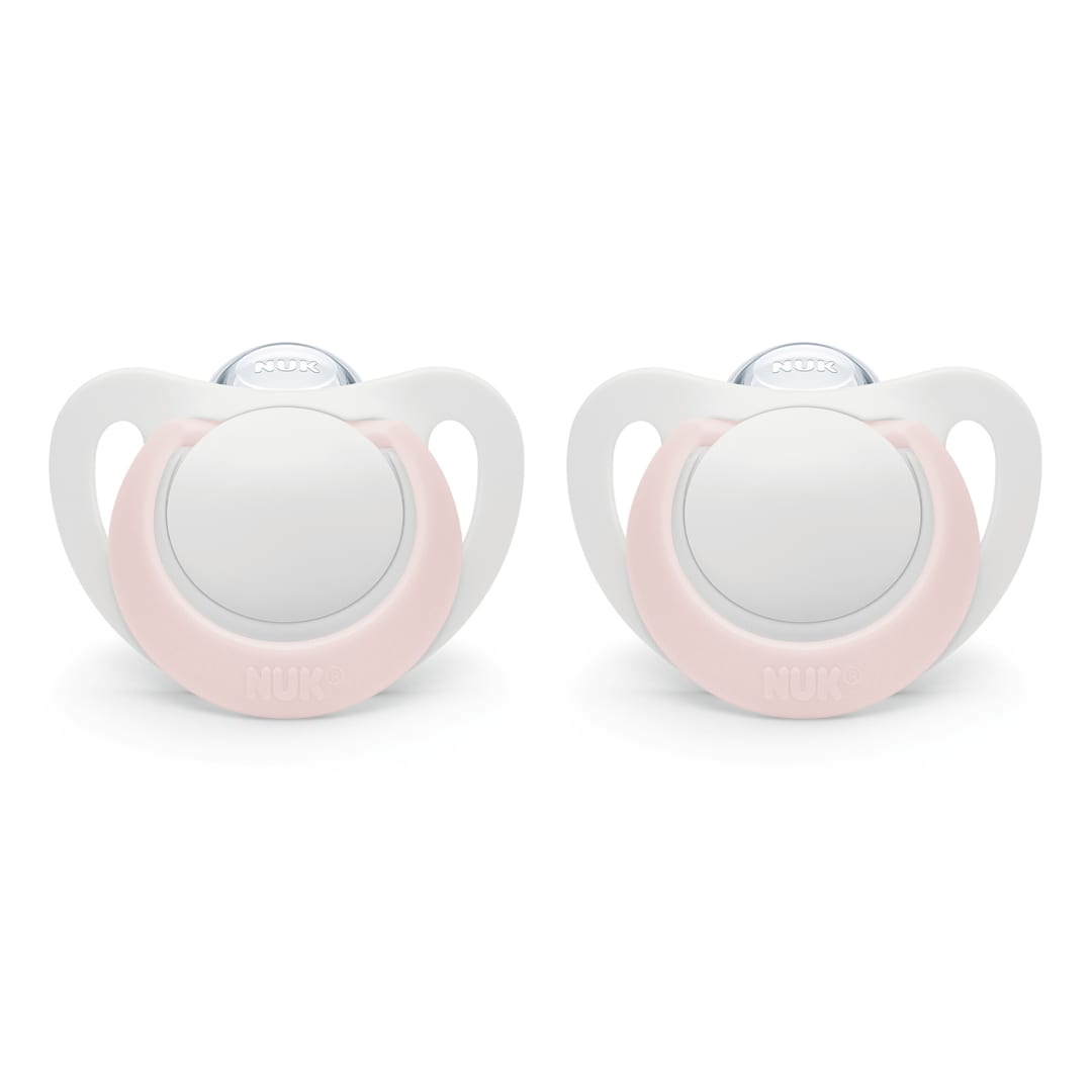 NUK PACI 69192 NEWBORN S0 2PK GRL 1/12ES