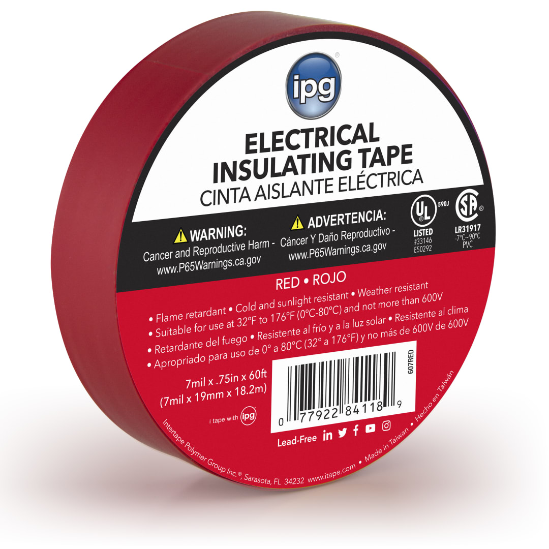 CONSMR ELEC 7 Mil PVC Film with Rubber Adhesive *