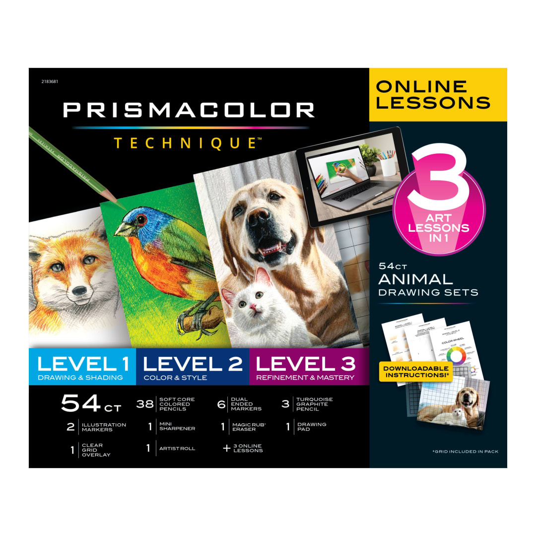 PRSMCLR TCHNQ MIXD 54CT ANIMALS