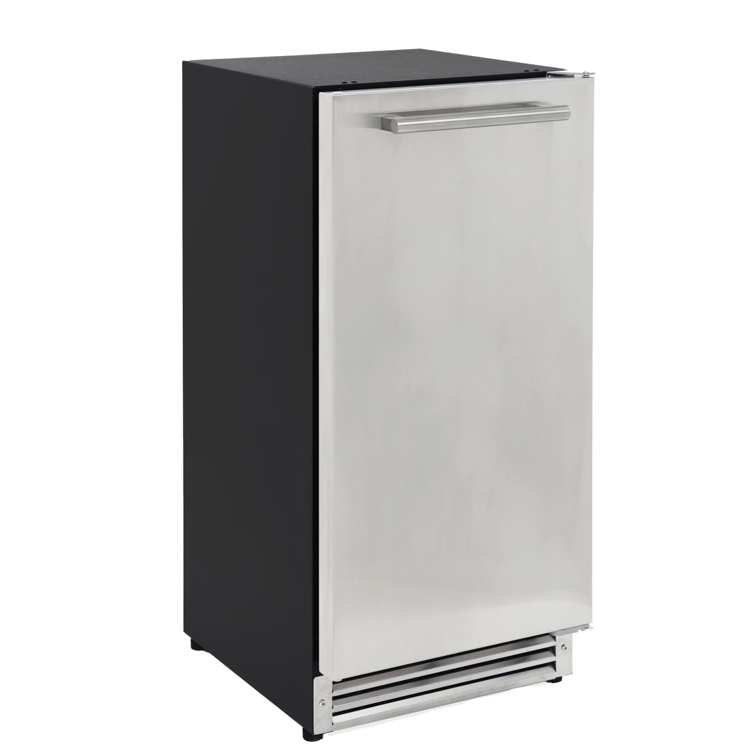 Sapphire Series 3 Premium Indoor/Outdoor Ice Maker 15" Crescent In Stainless Steel Panel Ready Finish (SCIM153SSPR)