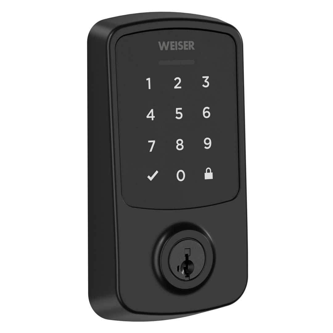 Aura Reach Matter and Bluetooth Enabled Smart Lock in Matte Black