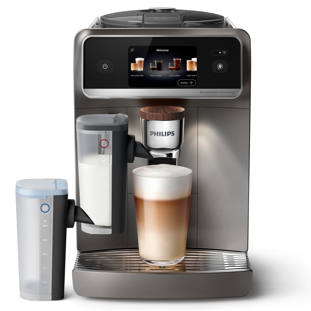 Philips Cafe Aromis 8000 Series Fully Automatic Coffee and Espresso Machine with LatteGo Pro