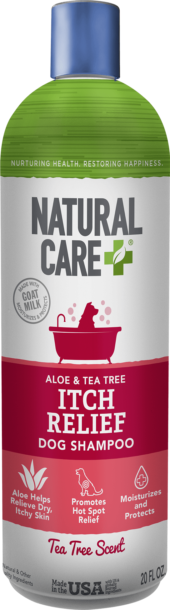 NC ITCH ALOE TEA TREE 2N1 4/20OZ