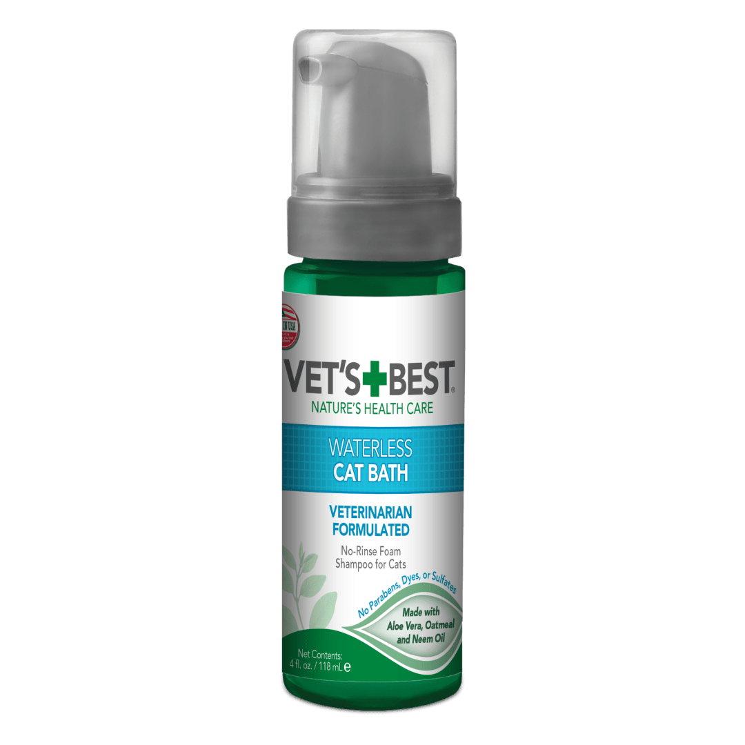 Vet's Best Waterless Cat Bath, 4 Ounces