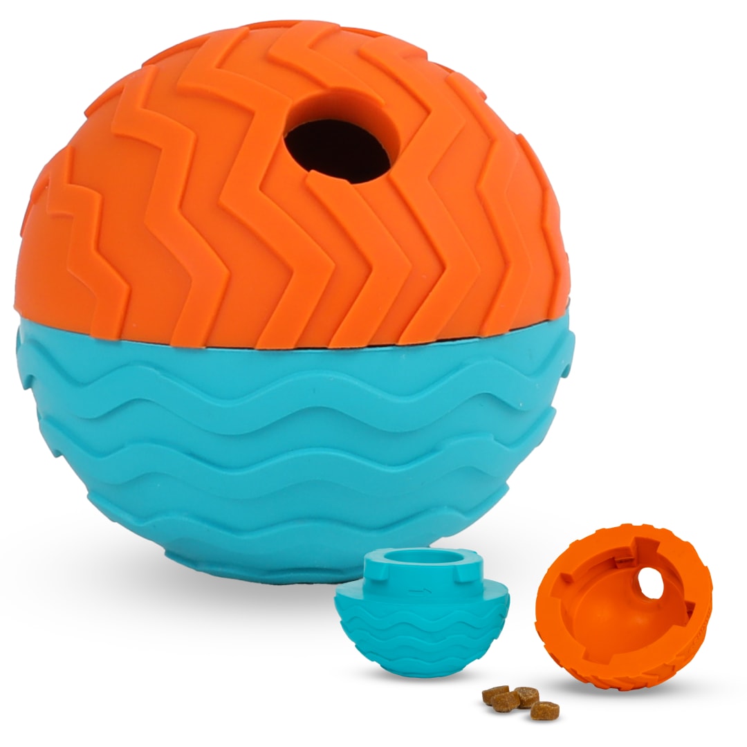 Small Textured Ball Treat Dispenser