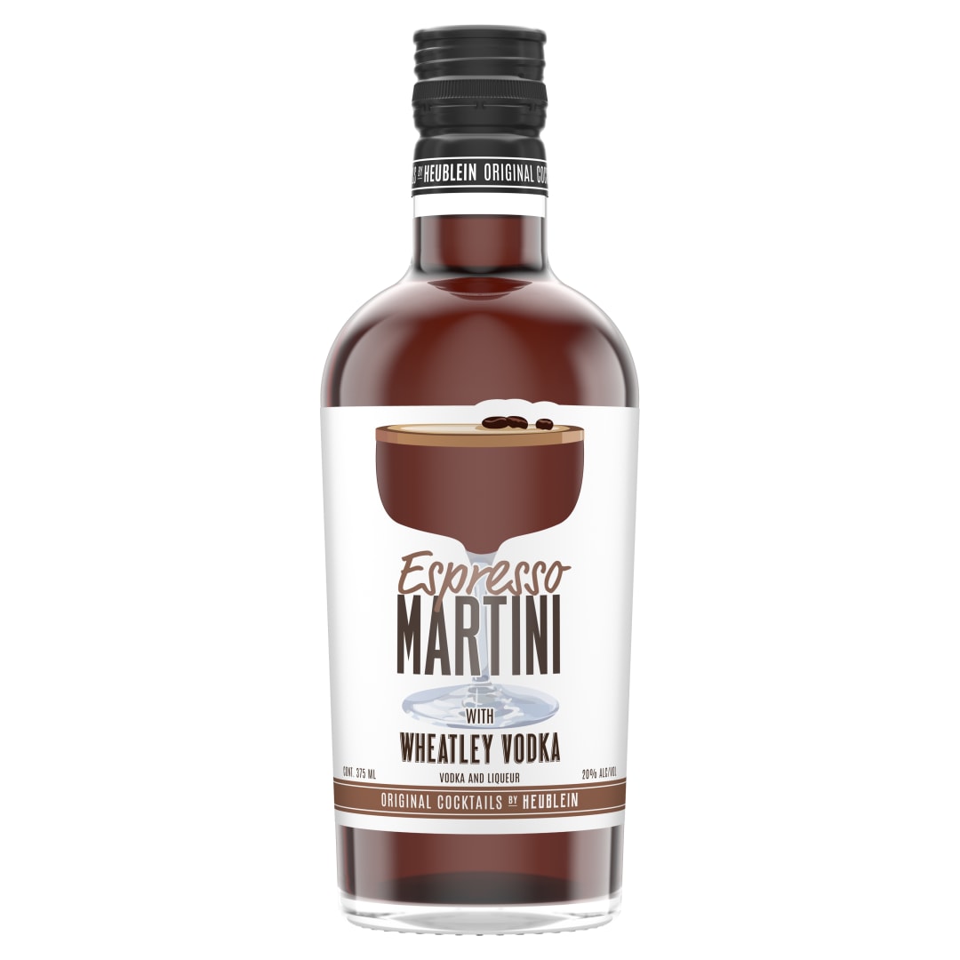 Heublein Espresso Martini Cocktails 375ml 40 Proof