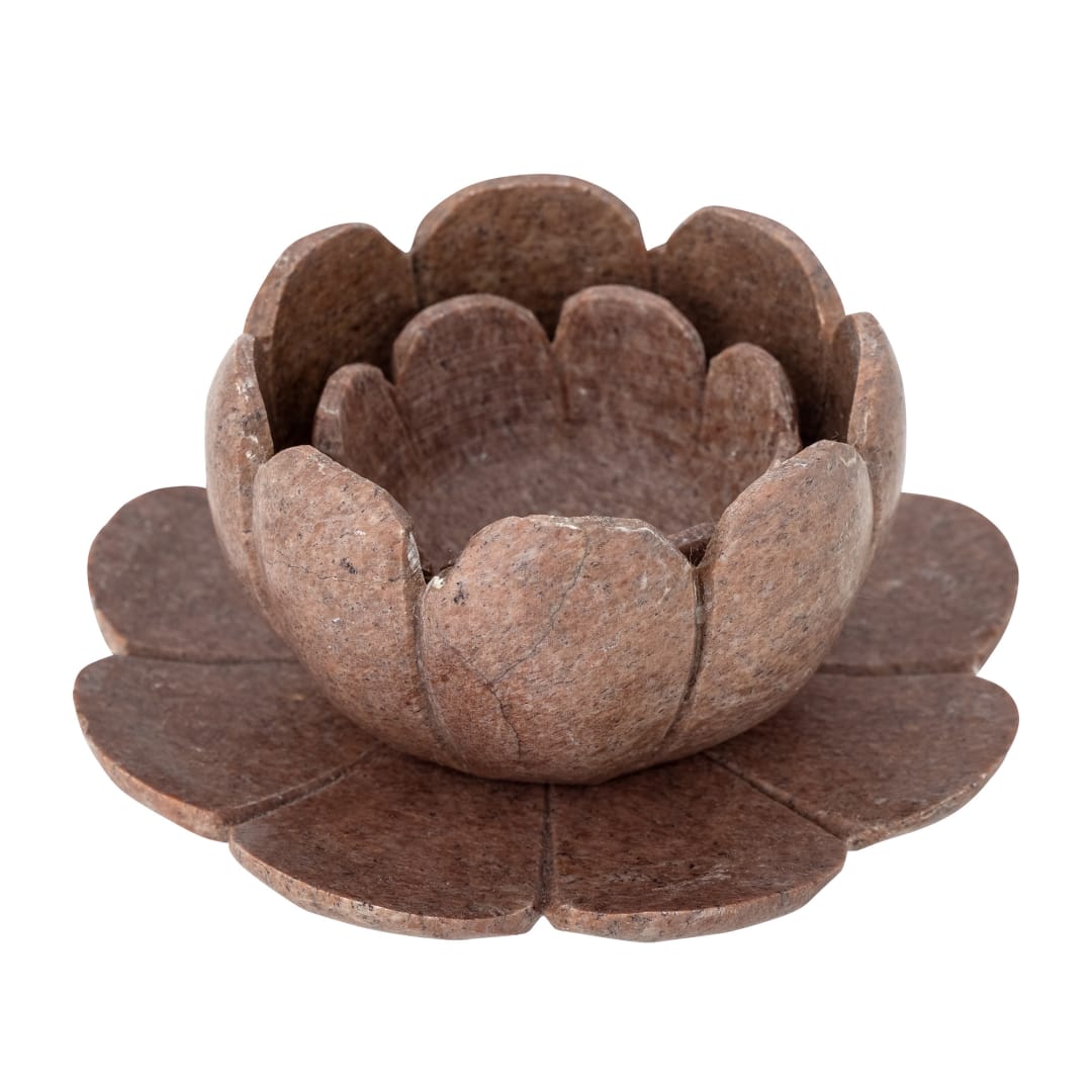 82066319 - Reiko Votive, Brown, Marble STOCK: 25