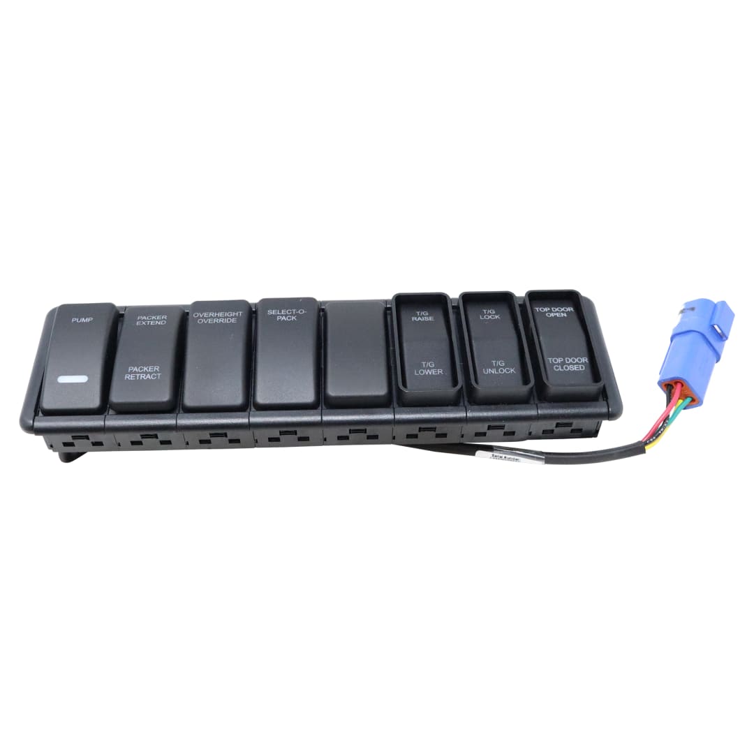 Wastebuilt® Replacement for Heil Blue Plug Switch Bank with Top Door