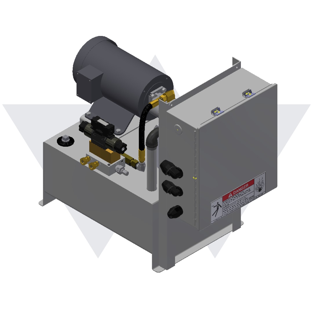 Wastequip® 2HP Single Phase Power Unit