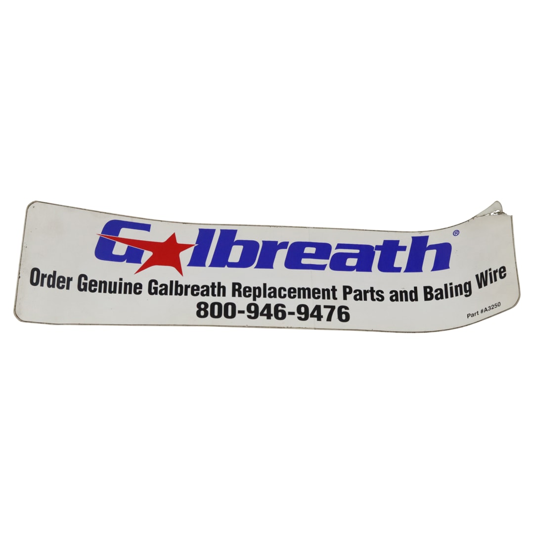 Galbreath™ Decal Order Replacement