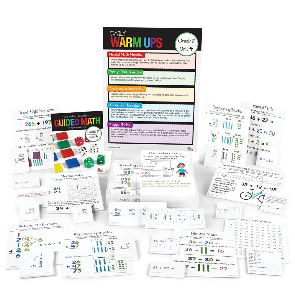 GUIDED MATH KIT, MORE ADD & SUB G2U4